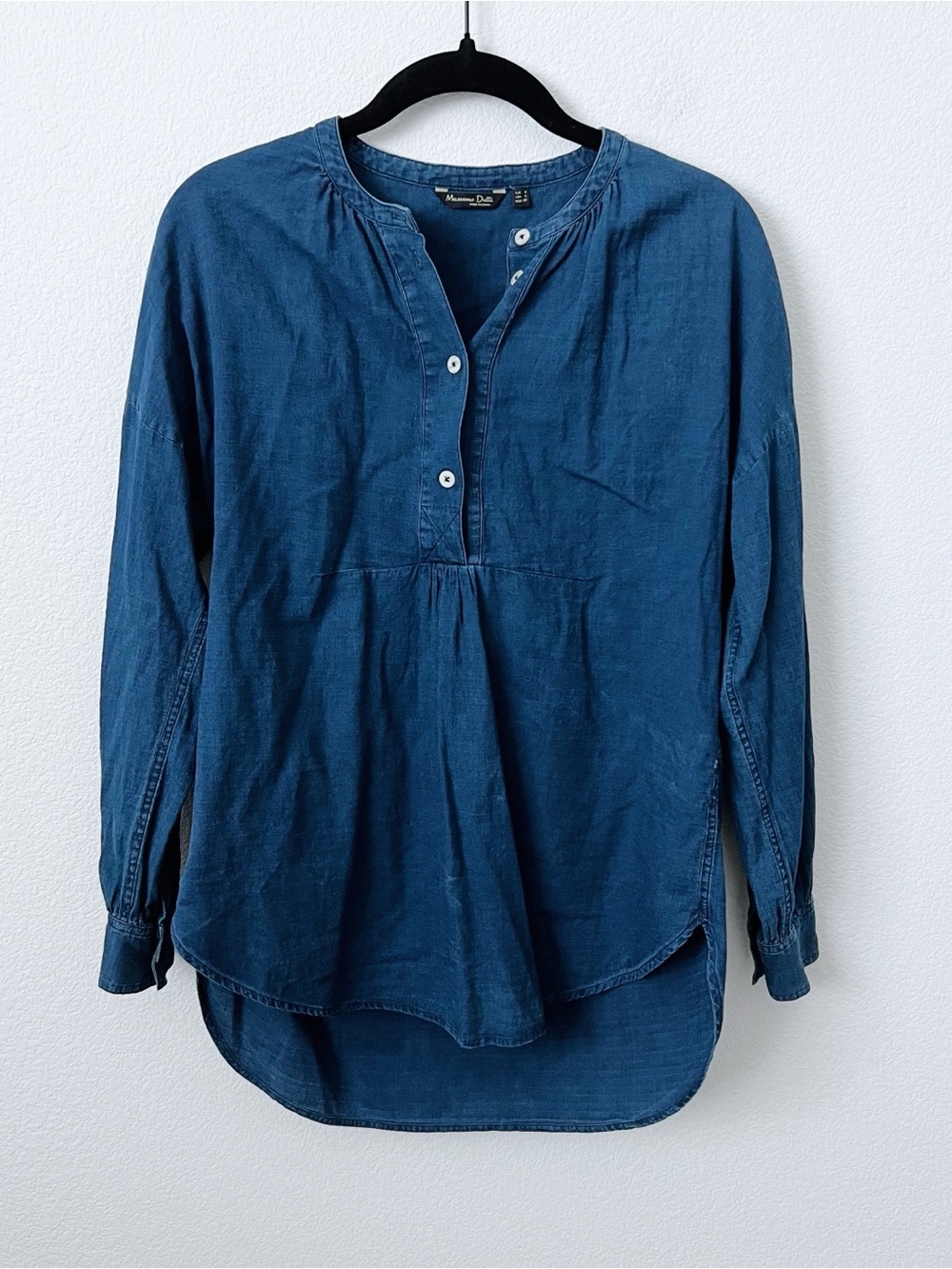 Massimo Dutti Denim Top